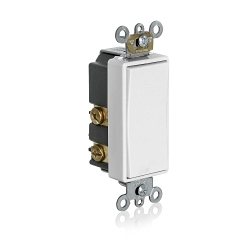 LEVITON 56080-2W Decora Ac/Dc Switch