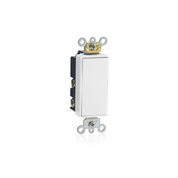 ラドンナ CU11-SW-WH LEVITON 5657-2W Decora Plus AC Quiet Switch | Standard Electric