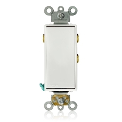 LEVITON 5685-2W Decora Plus AC Quiet Switch