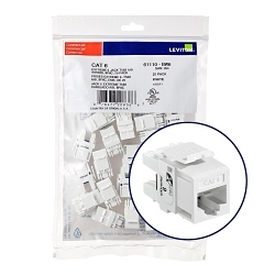 LEVITON 61110-BW6 QuickPack eXtreme QuickPort UTP Connector