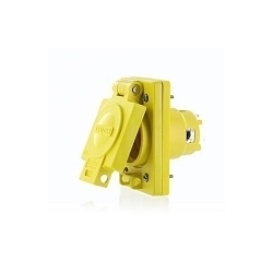 LEVITON 66W47 Wetguard Single Locking Inlet