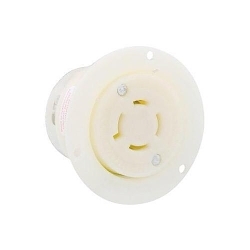 LEVITON 7409-C Locking Flanged Outlet