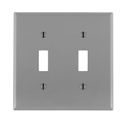 LEVITON 80709-GY Wallplate