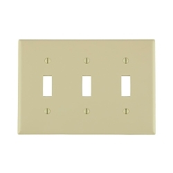 LEVITON 80711-I Standard Size Traditional Wall Plate