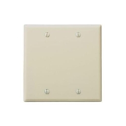 LEVITON 86025 Standard Size Blank Wall Plate