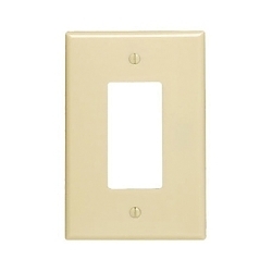 LEVITON 86601-I Decora Plus Wallplate