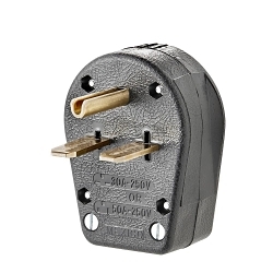 LEVITON 931-E Straight Blade Angle Plug