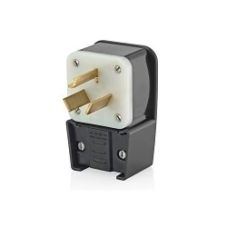 LEVITON 9332-P Straight Blade Plug