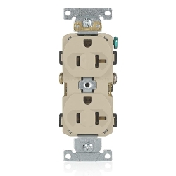 LEVITON BR20-I Straight Blade Receptacle