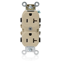 LEVITON CR20-I Straight Blade Receptacle