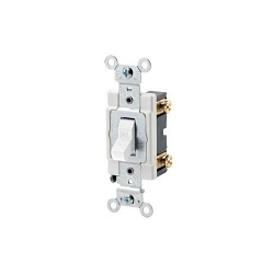 LEVITON CSB1-20W AC Quiet Toggle Switch