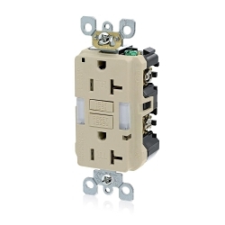LEVITON GFNL2-I SmartlockPro Slim GFCI Receptacle