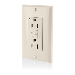 LEVITON GFNT1-T SmartlockPro Slim GFCI Receptacle