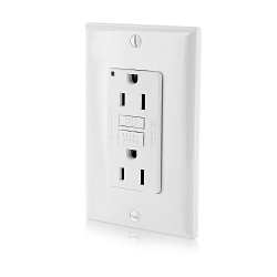 LEVITON GFNT1-W SmartlockPro Slim GFCI Receptacle