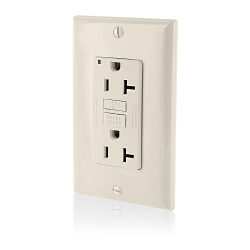 LEVITON GFNT2-T SmartlockPro Slim GFCI Receptacle