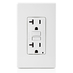 LEVITON GFNT2-W SmartlockPro Slim GFCI Receptacle