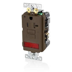 LEVITON GFPL2-PL Smartlockpro Slim Gfci Receptacle