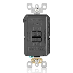 LEVITON GFRBF-XE SmartlockPro Blank Face GFCI Receptacle