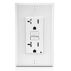 LEVITON GFTR2-FW GFCI Receptacle