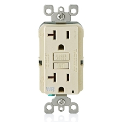 LEVITON GFWR2-I SmartlockPro GFCI Receptacle Outlet