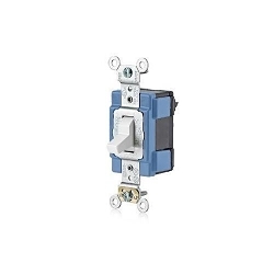 LEVITON M1201-W Lev-Lok Toggle Switch