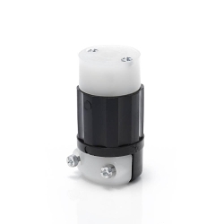 LEVITON ML2-C Black & White Locking Connector