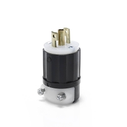 LEVITON ML2-P Black & White Locking Plug
