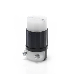 LEVITON ML3-C Black & White Locking Connector