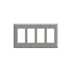 LEVITON PJ264-GY Decora Wallplate