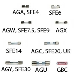 Littelfuse 0AGA001.V Fuses