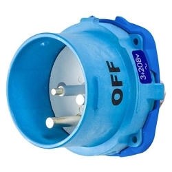 Meltric 33-98209 DECONTACTOR Standard Duty Inlet