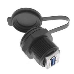 Mencom Corporation D-USB-BFAF-M25-PA Circular Connector