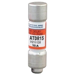Mersen ATDR15-6PK ATDR Fast Acting Fuse, 15 A, 600 VAC, 300 VDC, 200 kA AC, 100 kA DC Interrupt, Class: CC