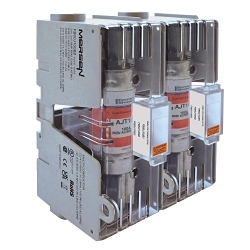 Mersen FB60J100B2 FB6 Fuse Block, 100 A, 600 VDC, Class: J