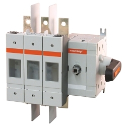 Mersen M100J30S Class J Fusible Side Operated Disconnect Switch, 600 VAC, 100 A, 30 hp, 60 hp, 75 hp, 3 Poles