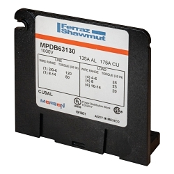 Mersen MPDB63130 Miniature Open Style Power Distribution Block