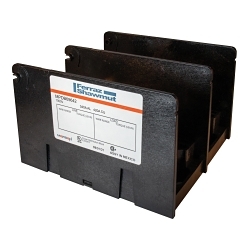Mersen MPDB69642 Large Open Style Power Distribution Block, 600 V AC, 420 A, 2 Poles, 2 AWG to 600 kcmil Wire, Polycarbonate
