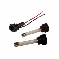 Mersen SLR10 Fast Acting In-Line Miniature Fuse With Integral Cap, 10 A, 300 VAC, 10 kA, Cylindrical Body
