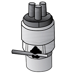 Appleton G22S Cable Support Grounding Lug