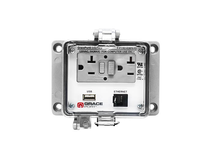 Grace Engineered Products P-P11R2-K3RF0-F2 Programmable Logic Controller Input Output Housing