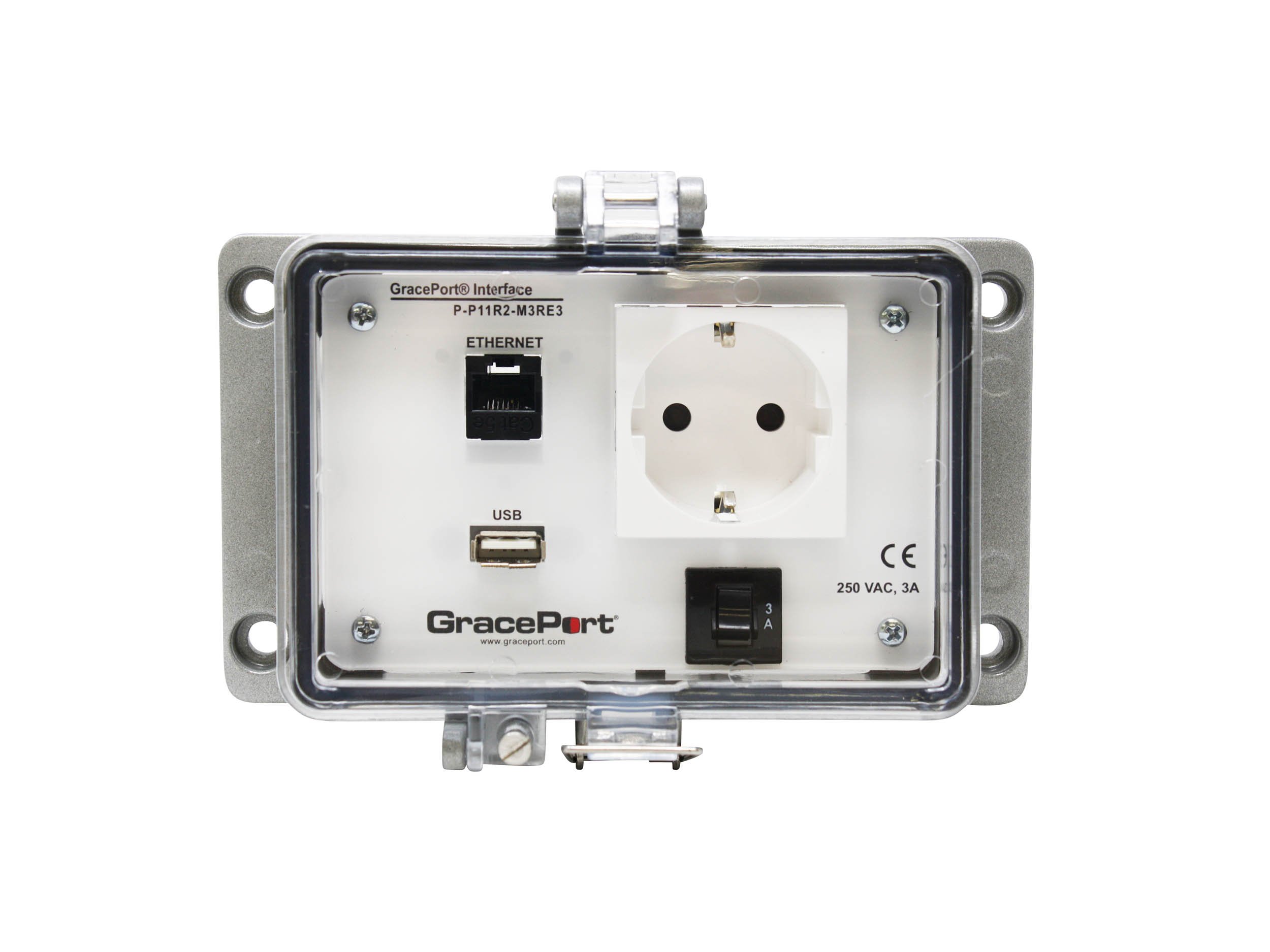 Grace Engineered Products P-P11R2-M3RE3 Universal Serial Bus Hubs Or Connector