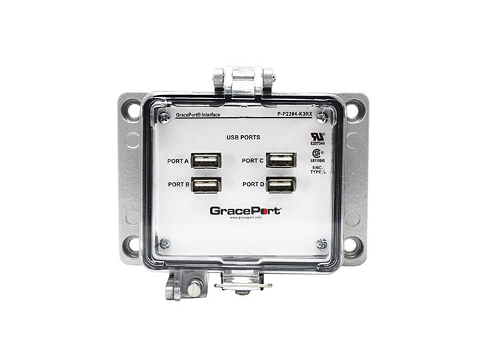 Grace Engineered Products P-P22#4-K3RX Universal Serial Bus Hubs Or Connector