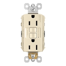 Legrand-Pass & Seymour 1597-LA radiant TradeMaster Duplex GFCI Receptacle