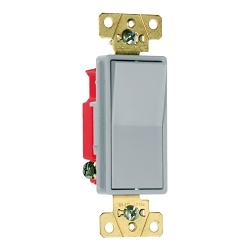 Legrand-Pass & Seymour 2621-GRY Decorator Switch