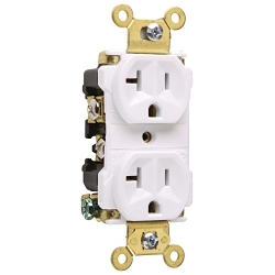 Legrand-Pass & Seymour 5362-AW Straight Blade Receptacle