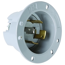 Legrand-Pass & Seymour 7408-SS Turnlok Locking Flanged Inlet