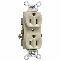 Legrand-Pass & Seymour CR15-I Straight Blade Receptacle