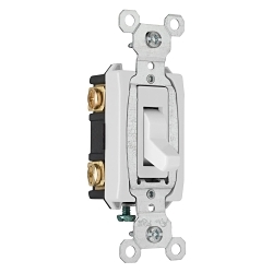 Legrand-Pass & Seymour CSB20AC3-W Toggle Switch