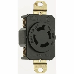 Legrand-Pass & Seymour L1520-R Turnlok Locking Receptacle