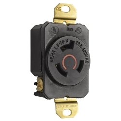 Legrand-Pass & Seymour L820-R Turnlok Locking Receptacle